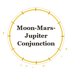 Moon-Mars-Jupiter Conjunction